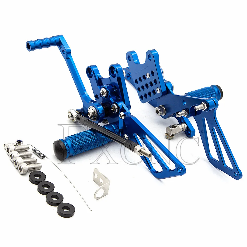 For Suzuki SV650/SV650S SV1000/S 1998-2014 2013 2012 2011 Adjustable Motorcycle Rearset Footrest Footpeg Rear Foot Pegs Pedal