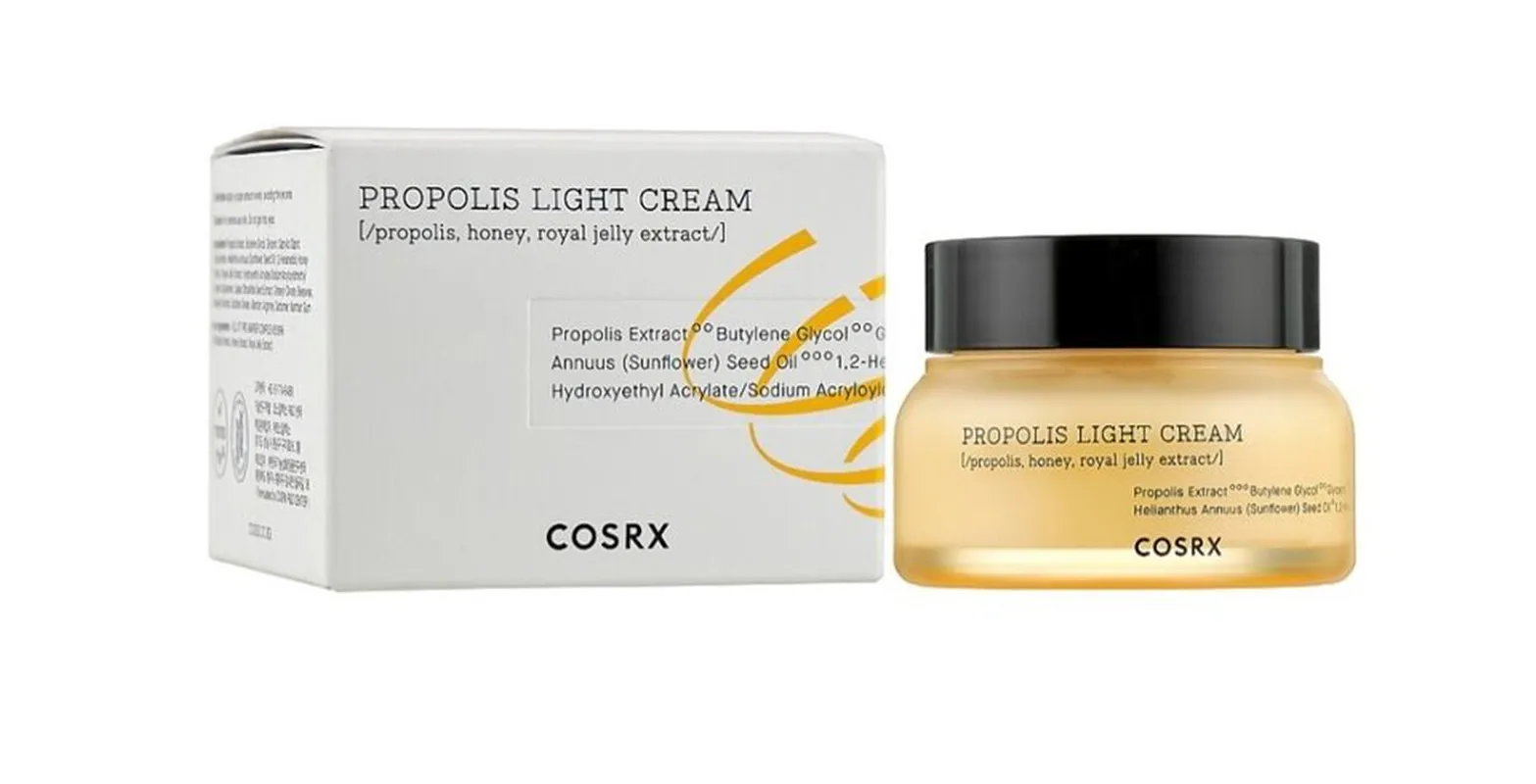 COSRX Full Fit Propolis Light Cream 65ml Hydrating Korean Skin Care Cream