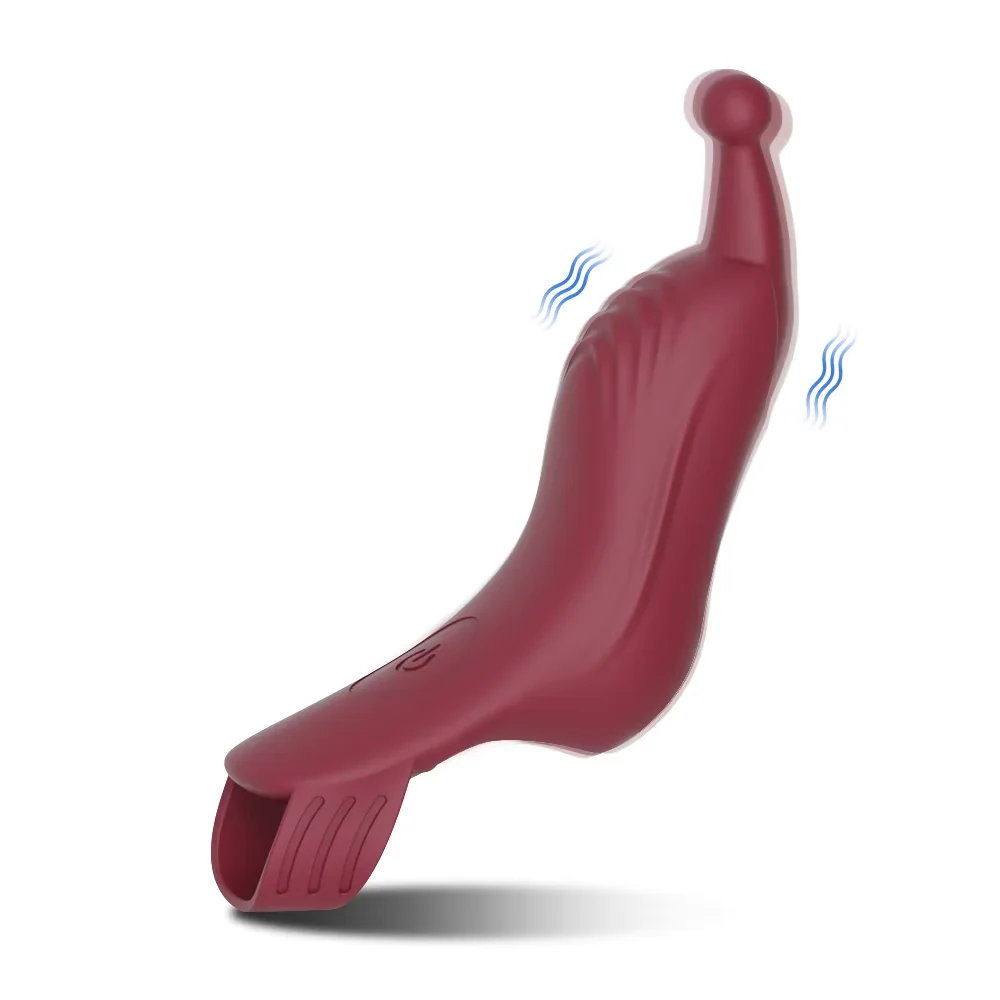 Finger Vibrator Clitoris G Spot Stimulator Massager Female Erotic Toys Adult Supplies Lesbian Couples Sex Toys for Woman 18+