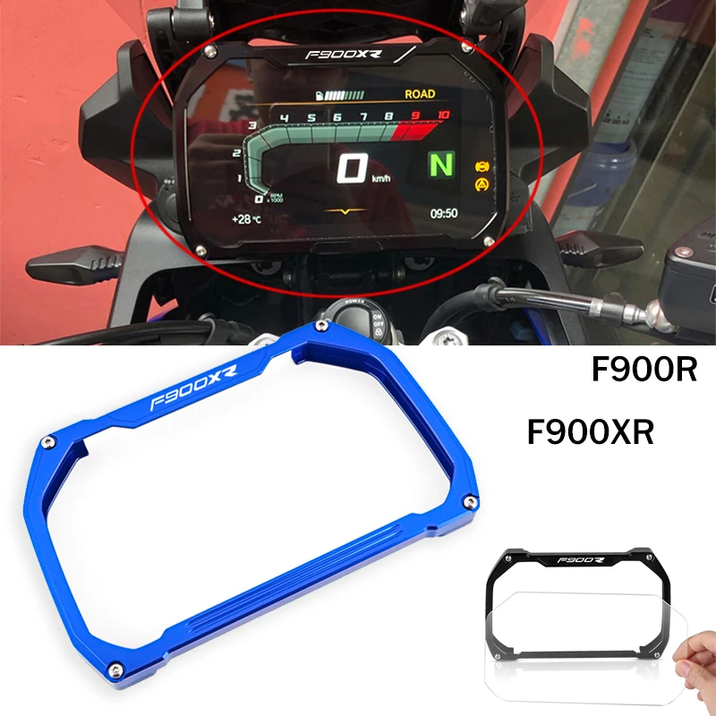 

For BMW F900R F900XR 2021-2025 F 900 R XR F900 X/R Motorcycle CNC Accessories Aluminium Meter Frame cover screen protector