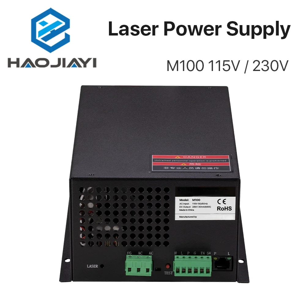 80-100W CO2 Laser Power Supply for CO2 Laser Engraving Cutting Machine M100W category