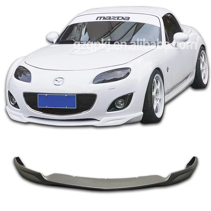 フロントバンパーリップmps,2006-2016 mazda mx5 miata ncボディキット用