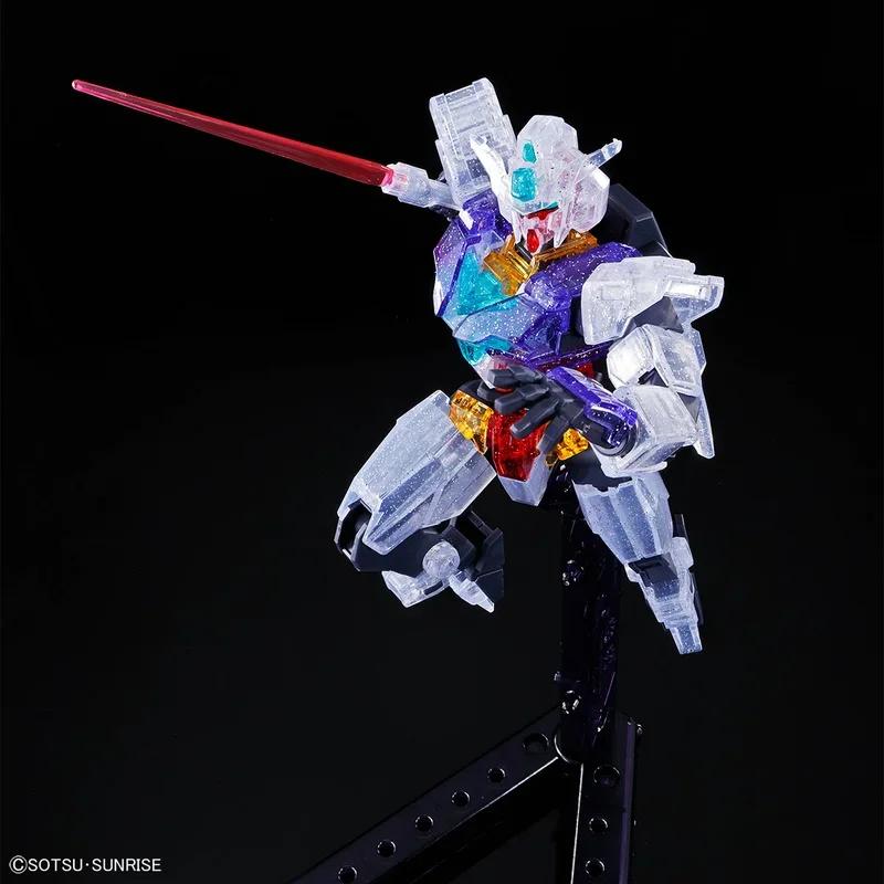 Bandai Gundam Model Kit Figurka Anime HG 1/144 PFF-X7II Uraven Gundam Clear Oryginalny Gunpla Anime Figurka Akcji Zabawki dla Dzieci