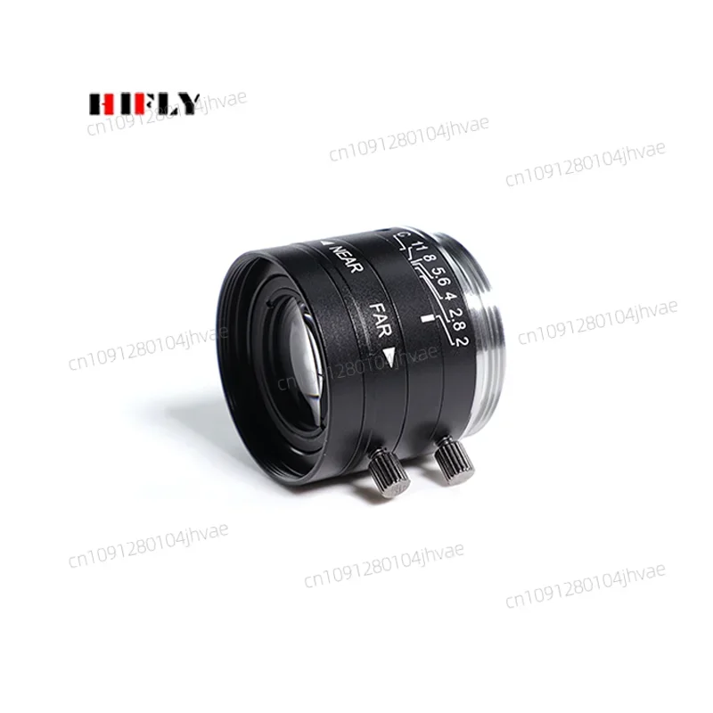

2025 NEW Industrial 5MP 1/1.8'' 12mm Fixed Focal Length FA Manual Focus Lens for Machine Vision Camera Inspection Detect
