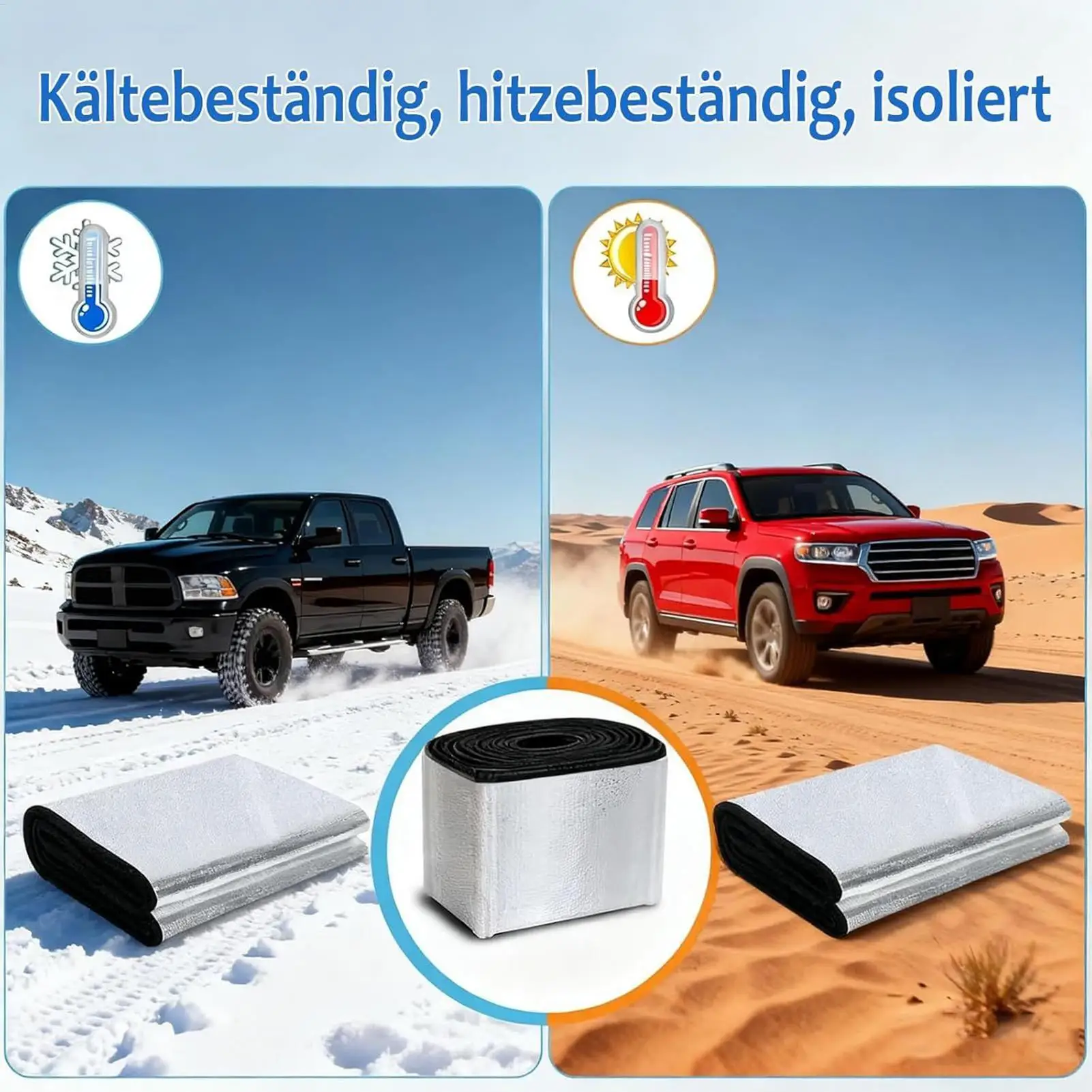Car Battery Blanket 40.167.09 Inch Flexible Fireproof Mat Insulation Car Battery Wrap For RV Trailer Boat Marine Cold Weather