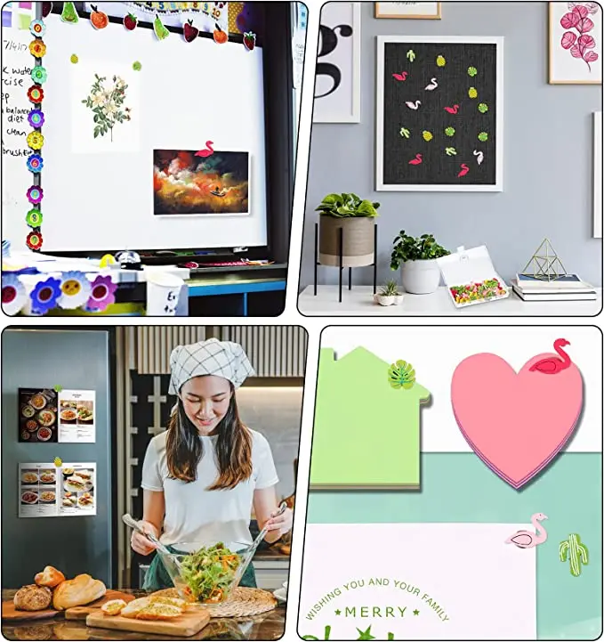 Pequeno Push Pin Storage Box, Material de Escritório, Tamanho Compacto, 50 Pcs