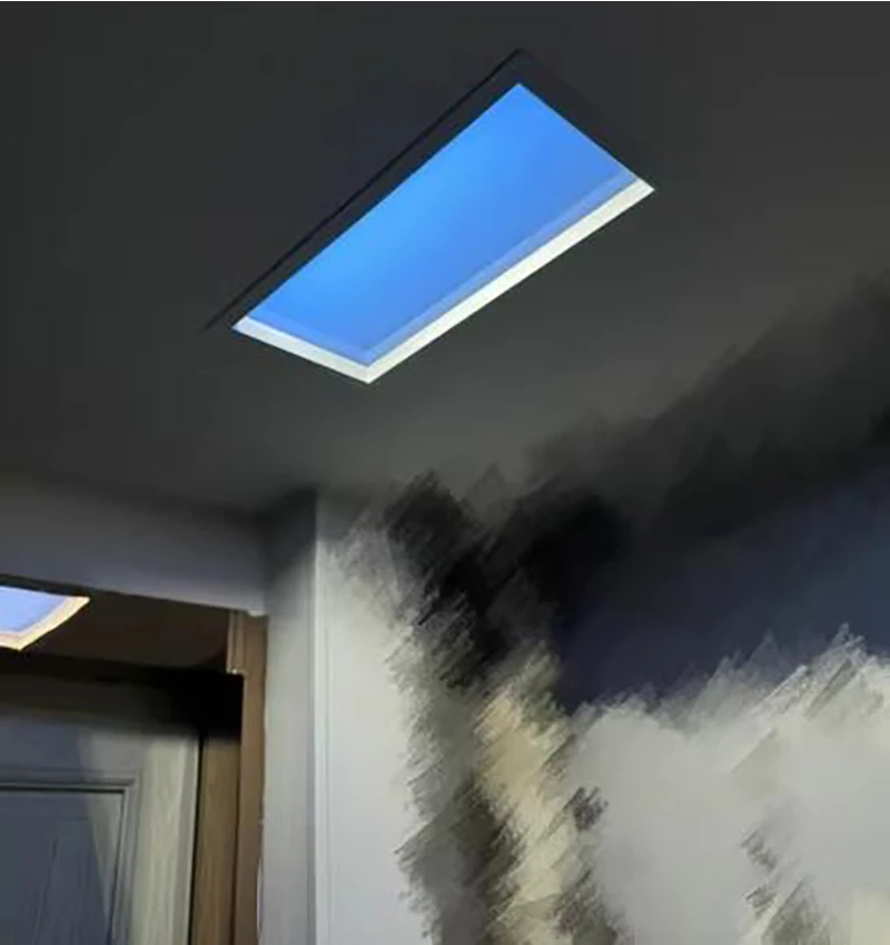 Oberlicht Smart Control Decken leuchte eingebettet LED Decken leuchten für Büro dimmbare Küchen insel Beleuchtung Badezimmer Himmel Licht – Detail 20