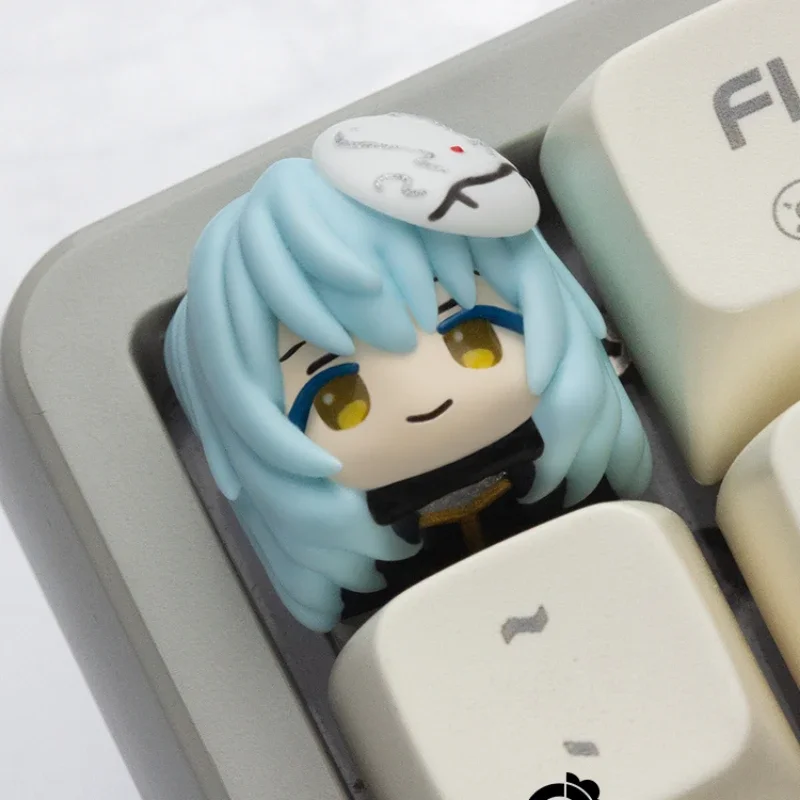 

anime keycaps Resin Rimuru Tempest Personalized character keycaps mechanical keyboard replacement key pc/gaming accessories gift