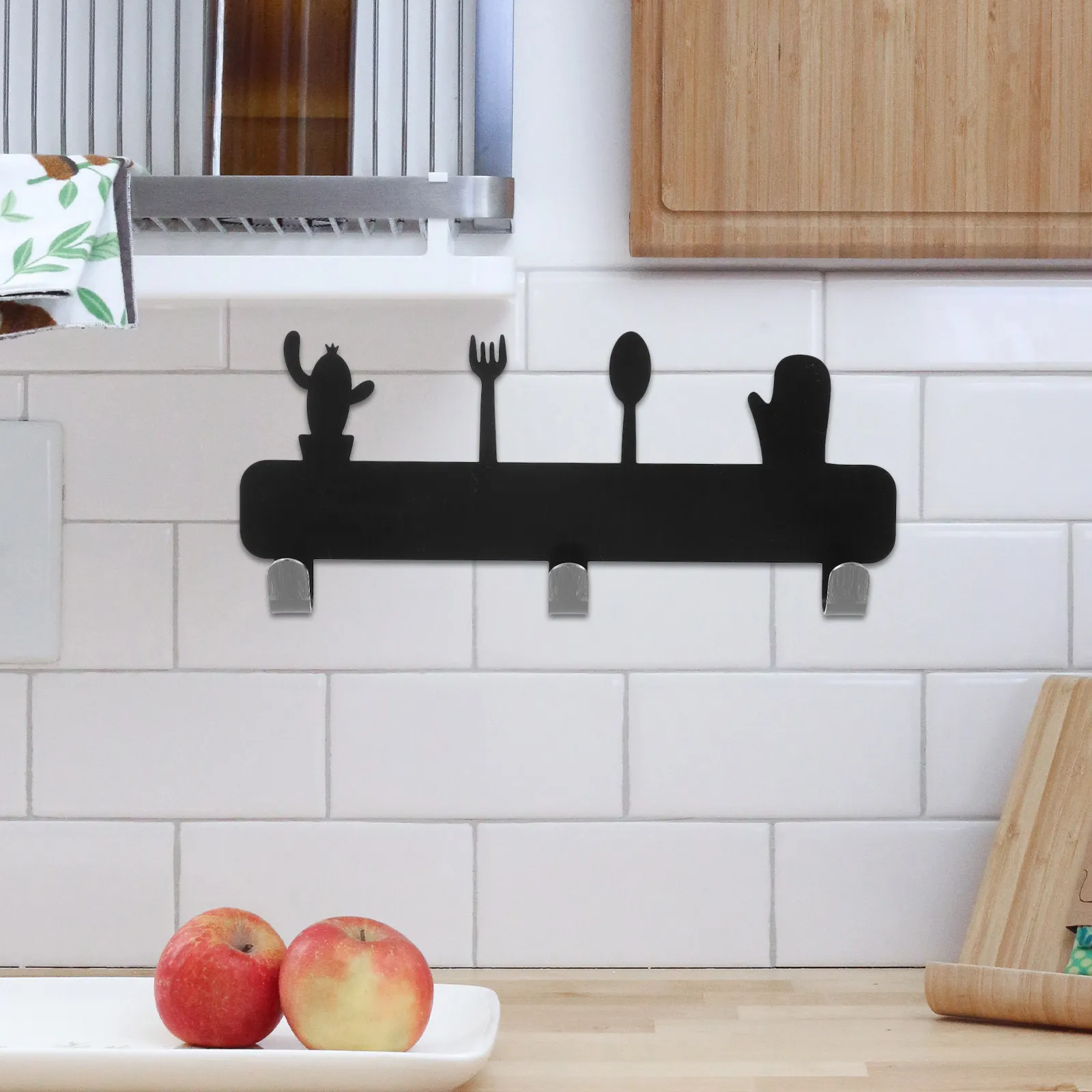 

Heavy Duty Stainless Steel Wall Hook Rack with Strong Load Bearing Arc Design for Clothes Robes Coats Bags Keys Towels Modern