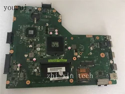 yourui High quality For ASUS K54C Laptop motherboard REV 2.1 4GB RAM Test 100% ok