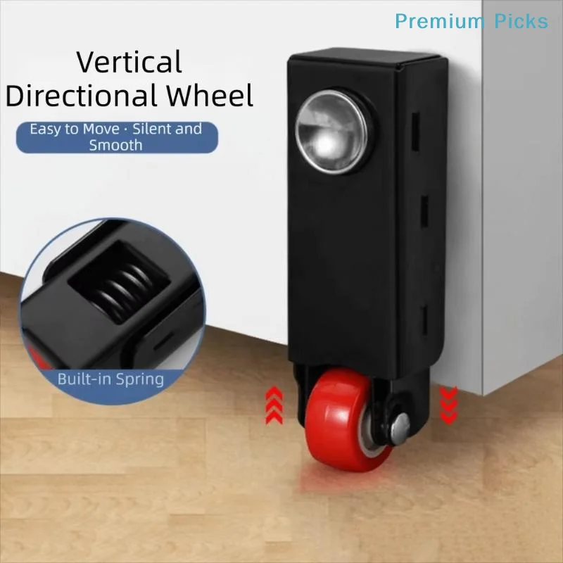 portable100Pcs Silent Door Bottom Translation Wheels Anti Sagging Fixed Nylon Rollers for Wardrobe Cabinet Furniture Repair