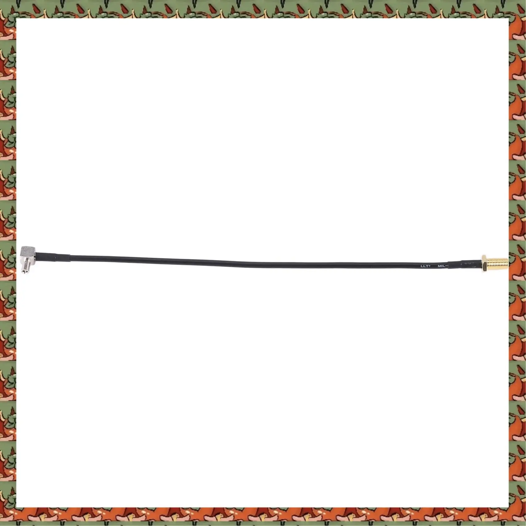 

ABLQ 4X SMA Female Jack To TS9 Male Right Angle Pigtail Coaxial Cable Antenna