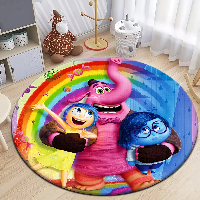 İçinde yuvarlak halı oturma odası kilim kamp piknik paspaslar için flanel kaymaz halı Yoga Mat hediyeler alan kilim, yatak odası için kilim