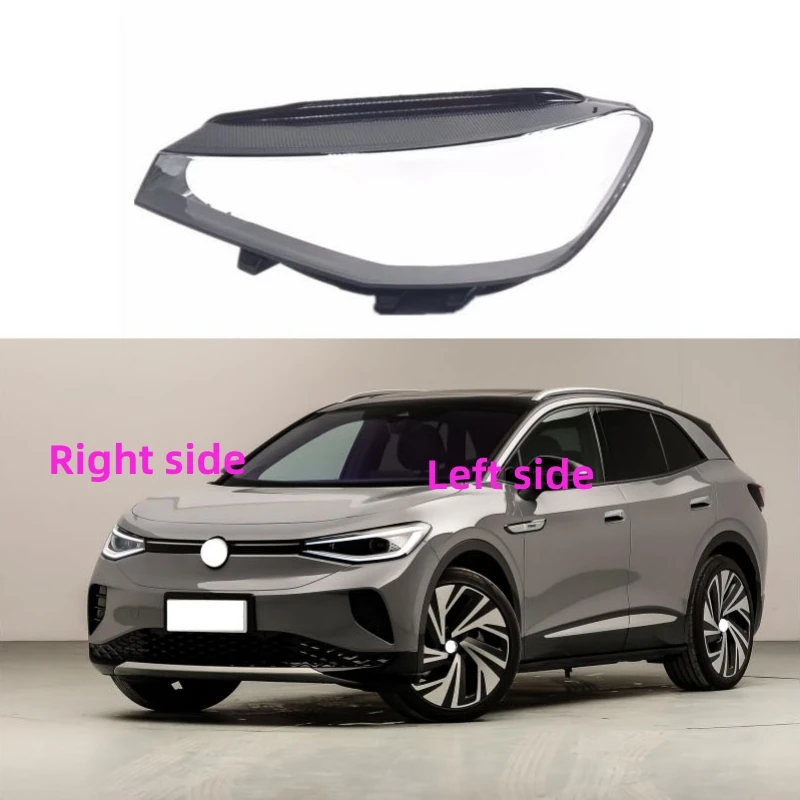 

For Volkswagen VW ID4 CROZZ 2021 2022 Car Headlight Shell Headlight cover Headlamp Lens Headlight Glass Auto Shell Cover