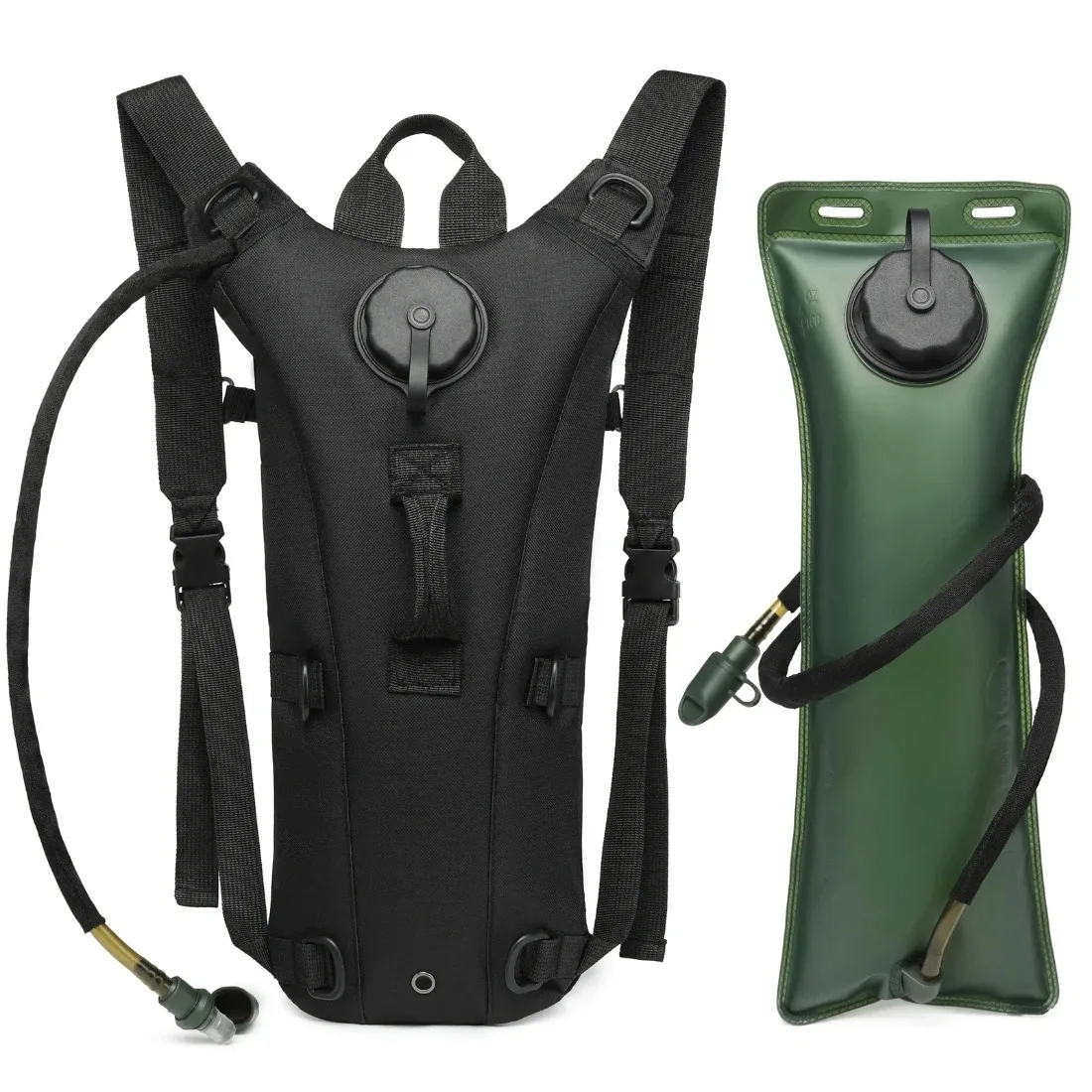 Hydration Backpack with 3L Water Bladder, Waterproof, Running Jogging Cycling