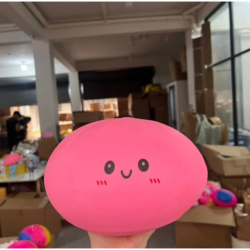 New 25cm Colorful Dumpling Big Stress Balls Reusable Low Rebound Decompression Dough Ball Unique Home Decoration Birthday Gift
