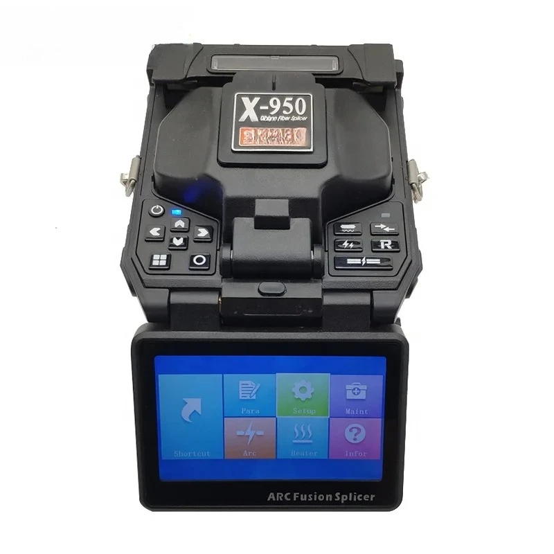 Empalmador de fusión de cinta Shinho X950 adecuado a buen precio para cable de cinta, empalme de cables de 12 núcleos, comparar con 70R