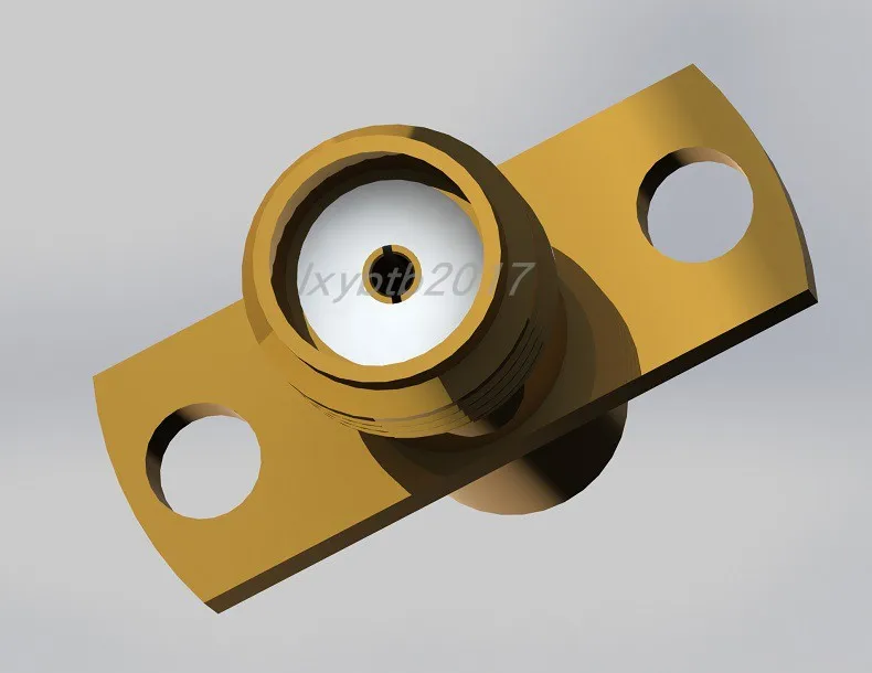 SMA/SMP-KFK2 RF adapter SMA female to SMP female two hole flange SMA-K to SMP-K adapter