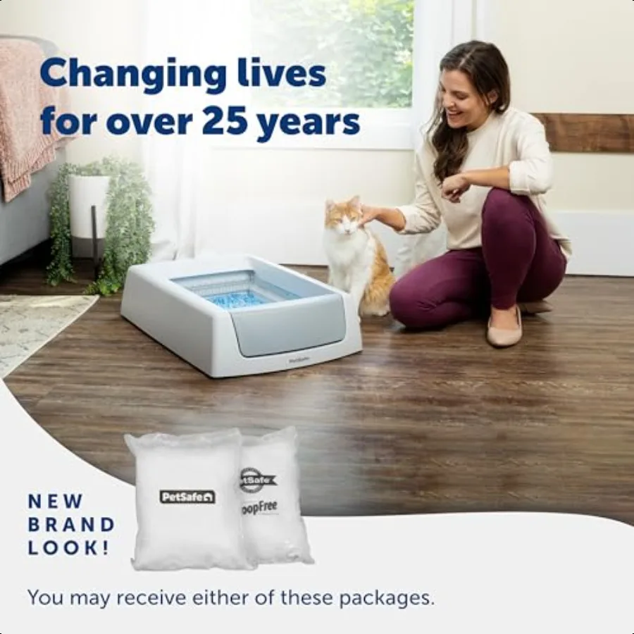 ScoopFree قسط كريستال القط القمامة فائقة الامتصاص السيليكا العالمي Litterbox بلورات غير متكتل التحكم في الرائحة رائحة جديدة 8