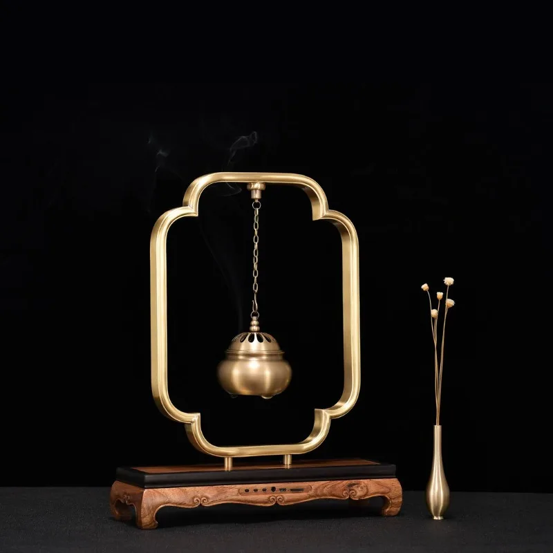 Ruyi music hanging stove, home classical zen auspicious cloud Ruyi music hanging, Chinese creative ornament