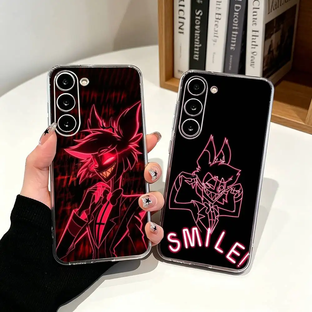 H-Hazbin -H-Hotel A-Alastor  Clear Phone Case for Samsung Galaxy A71, A70, A40,A52, A51, A30