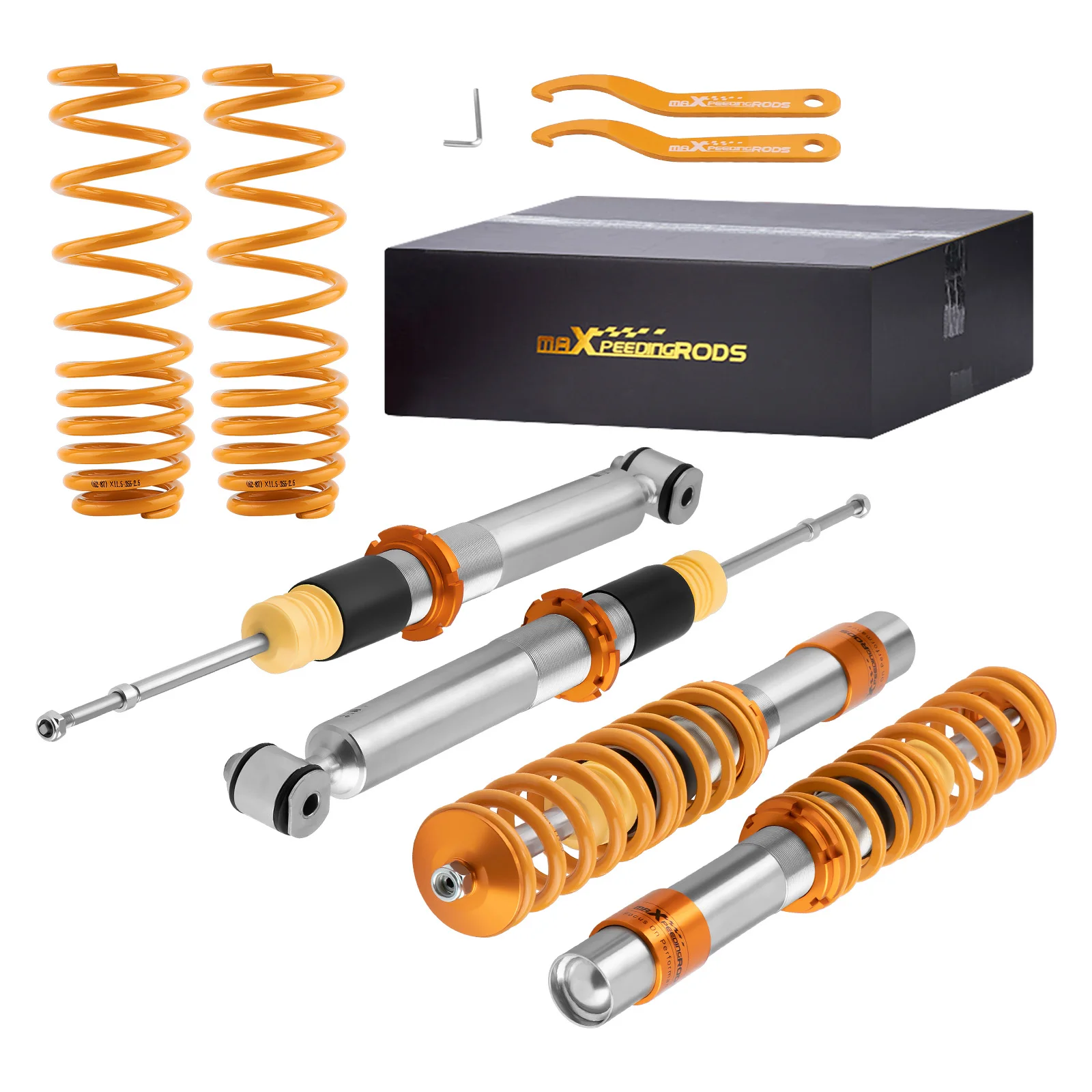 Adjustable Coilovers Suspension for BMW E39 520i 523i 525i 528i 530i 535i 540i for 5Series   535 Shock Strut Kit