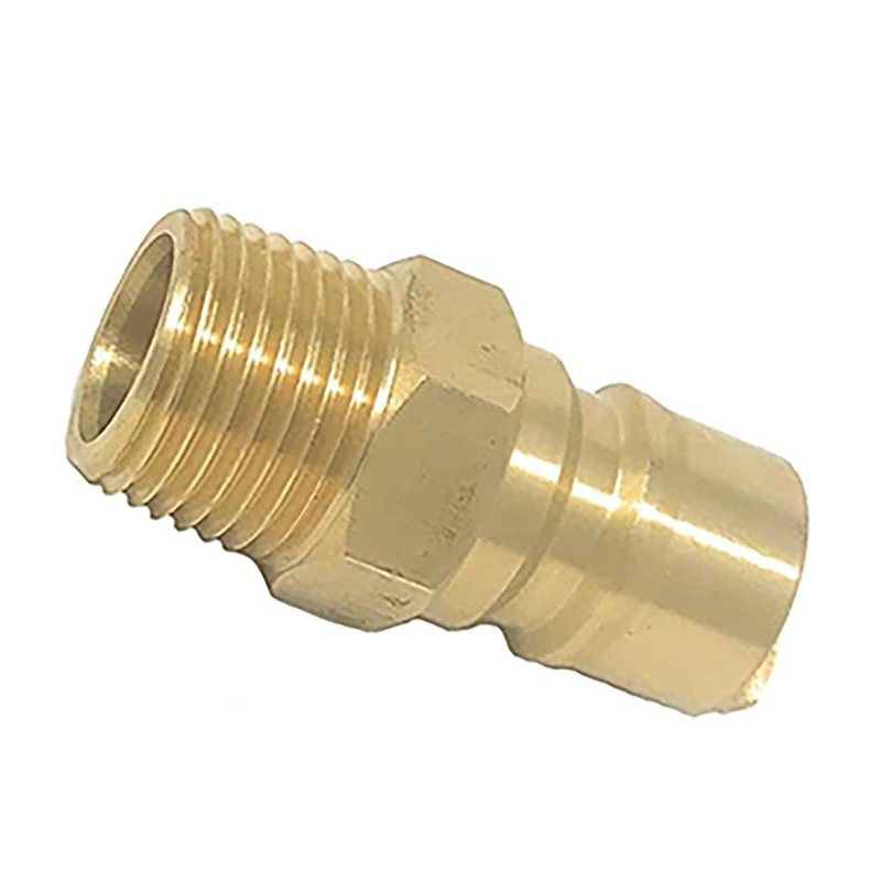 Multifuntional Gas Quick Connecting Fitting Brass Fittings for Easy Natural Gas Hookups Propane Hose Fittings for Dropshipping