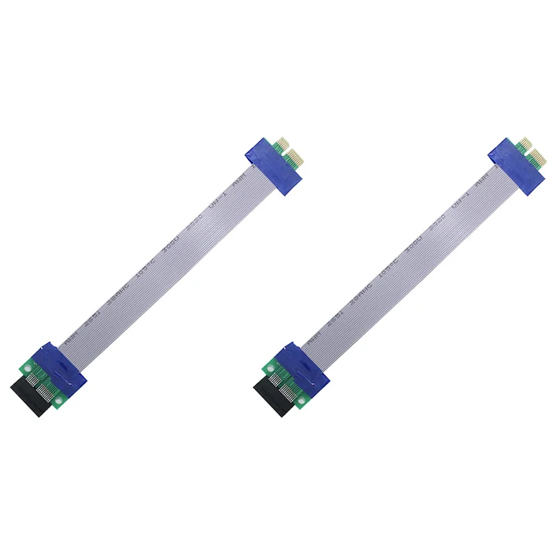 

2X PCI Express Riser Card Extension Cable PCIE 1X To 1X Slot Riser Card Converter Extender Cable Adapter