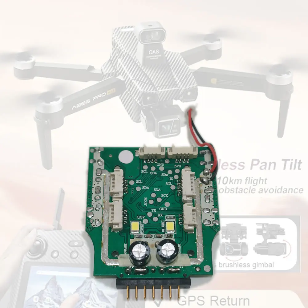 

Основная приемная плата для профессиональной HD-камеры AE86 PRO Max, 3-осевой стабилизатор, аэрофотосъемка, обход препятствий, FPV, GPS, дрон, радиоуправляемая модель