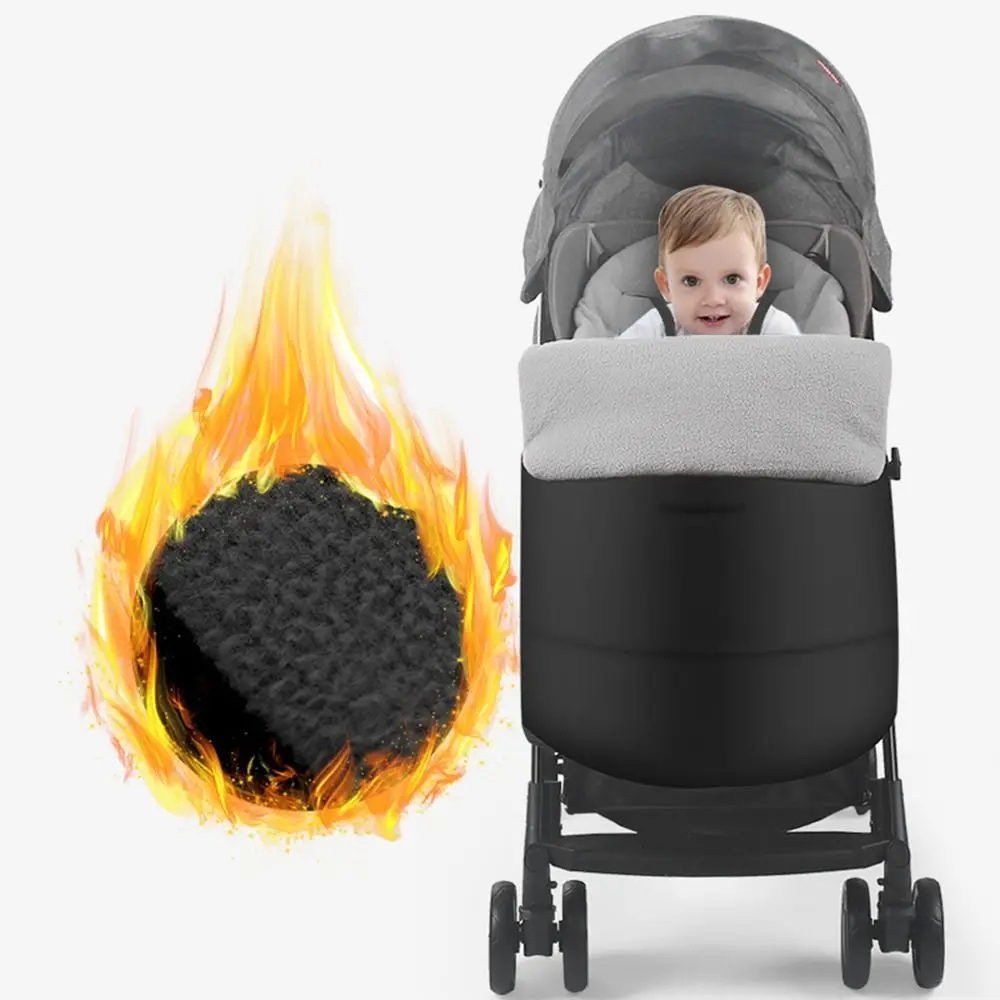 NEW Removable Baby Stroller Cushion Warm Windproof Bunting Bag Thicken Pushchair Seat Mat Pushchair