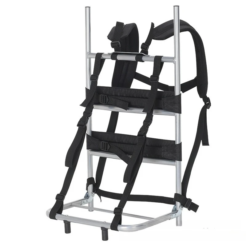 

Aluminum alloy folding portable mountaineering backframe for tourism, camping, hiking, climbing, carrying luggage and supplies