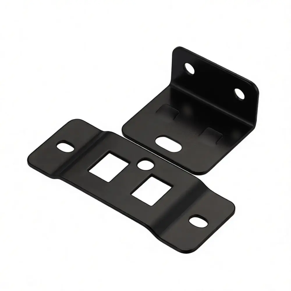 Two In One Shelf Bracket Furniture Hardware Cabinet Corner Code Connector Cold Rolled Steel Fastening Tool Wood Board Support
