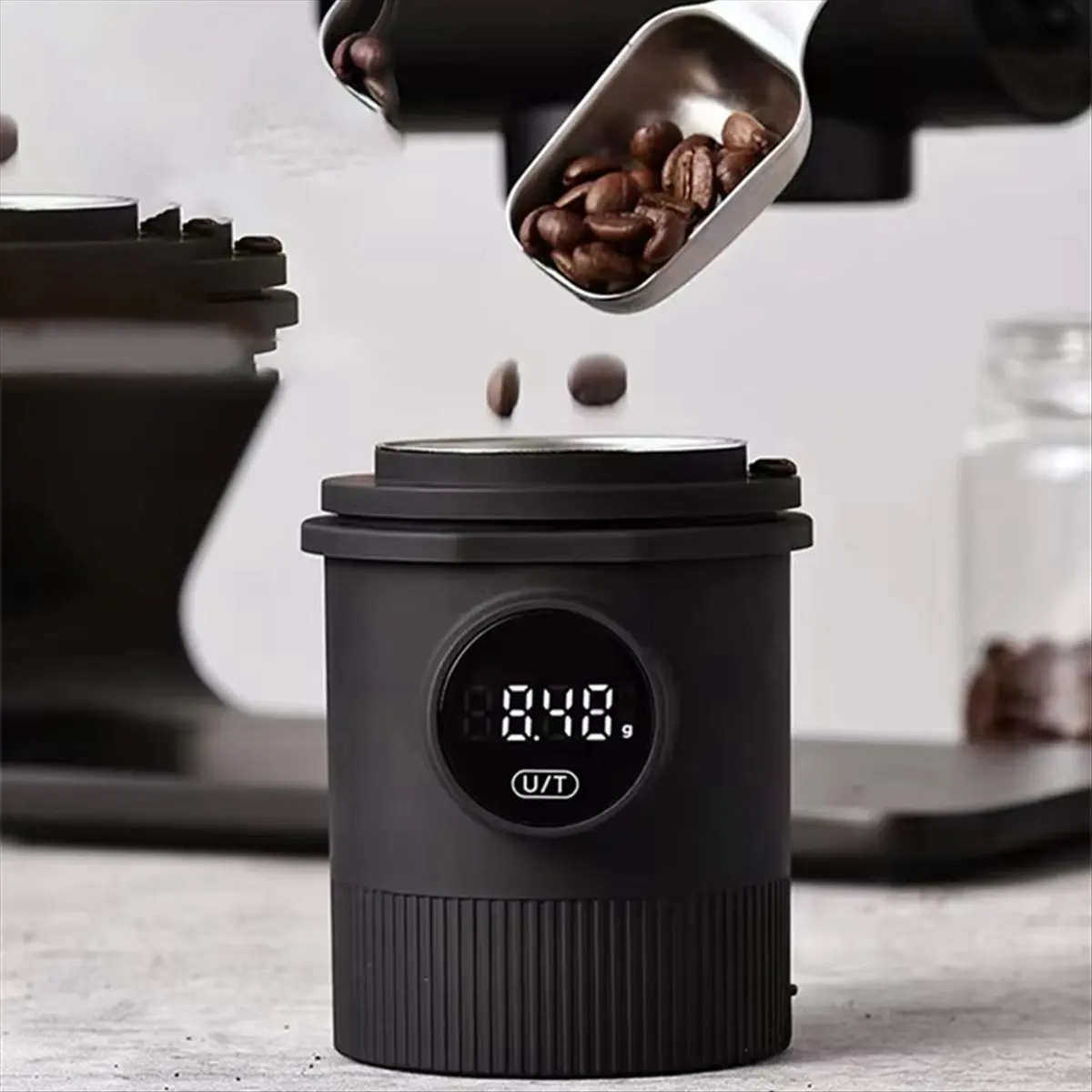 Top Digital Weight Scale Weighting LCD Rechargeable 500g Electronic Weighing Scale Coffee Utensils Suitable for 58mm Handle