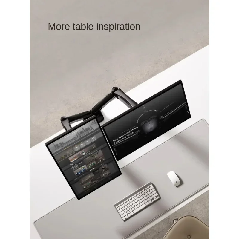 Monitor holder, double screen one-to-two, computer notebook sub-screen two-in-one lifting base