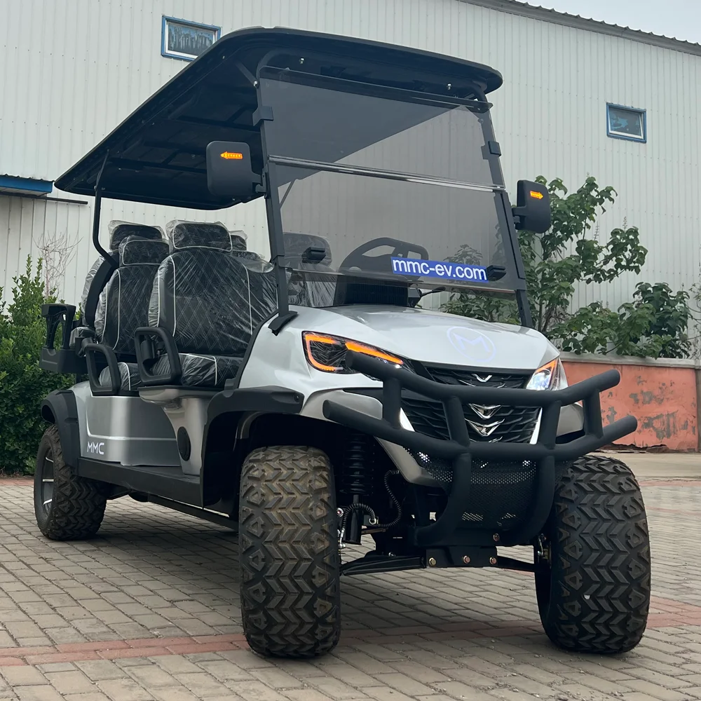 

MMC New Design 2/4/6 Seater Golf Carts Family Lifted Lithium Golf Car48v/72v Utility Vehicle Hunting Electric Golf Cart