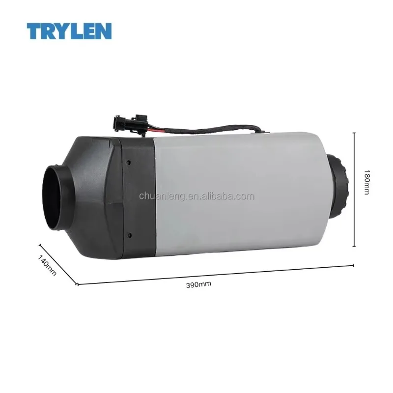 الصين الصانع سخان الديزل 5KW 5L خزان الديزل سخان الهواء 12 فولت الديزل سخان التوقف مع كاتم الصوت