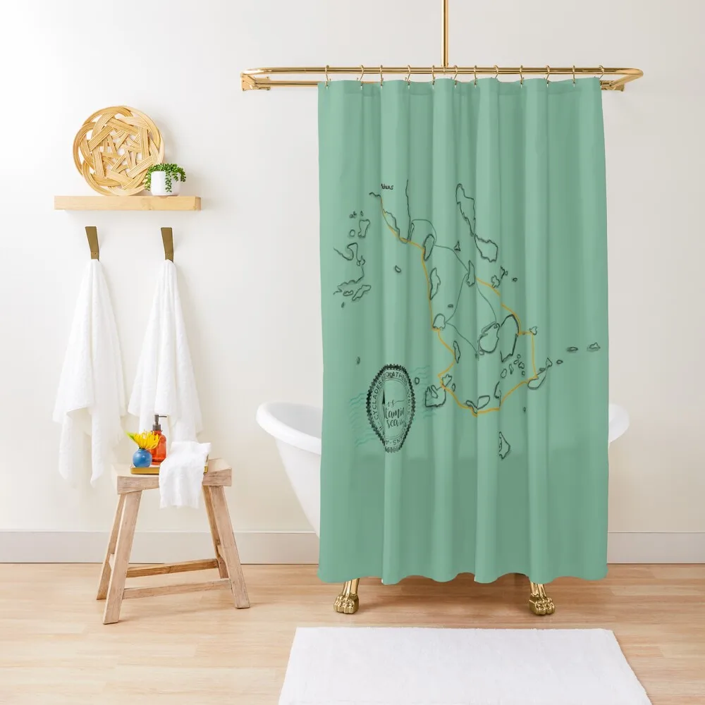 

Cyclades 2020 Shower Curtain Set For Bathroom Bathroom And Shower Shower Bathroom Curtain