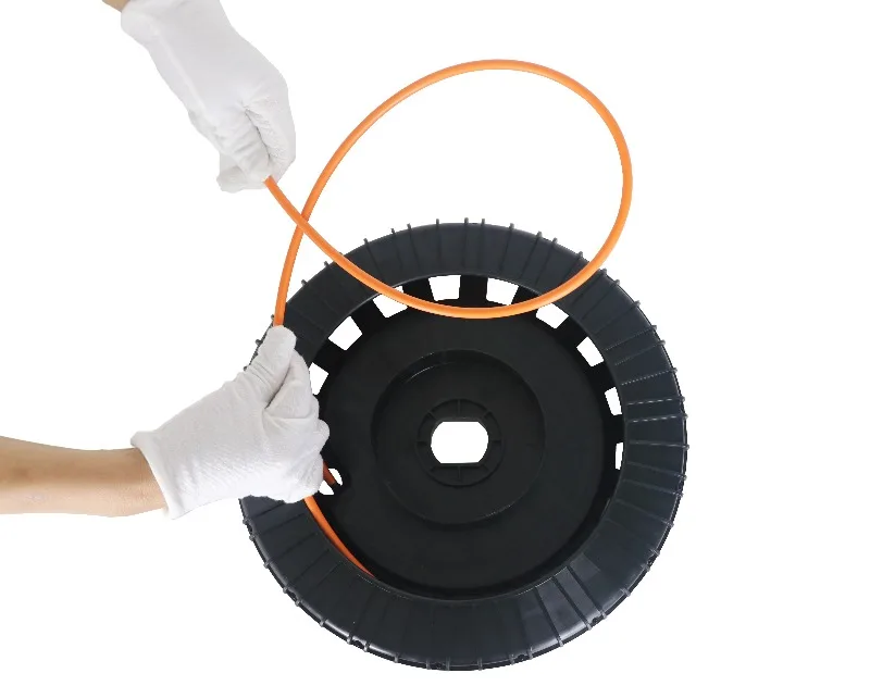 Portable Sewer Camera 1080P CMOS IP68 Waterproof Pipe Inspection Self-leveling 7mm Fiberglass Cable Drainage