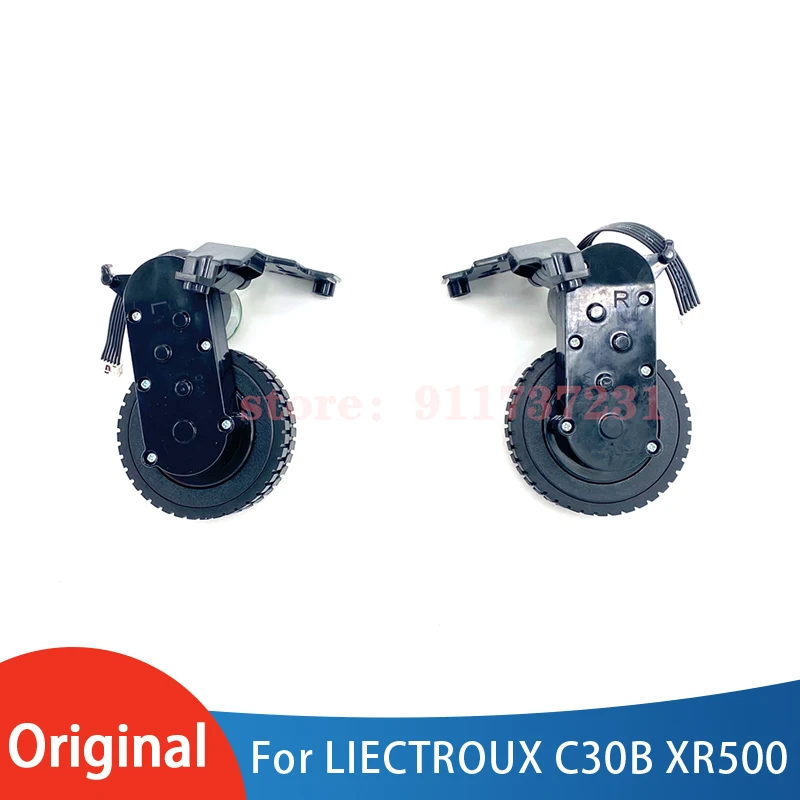 

Original Robot Vacuum Cleaner Right Left Wheel for LIECTROUX C30B XR500 Robotic vacuum cleaner Parts wheel Assembly Accessories