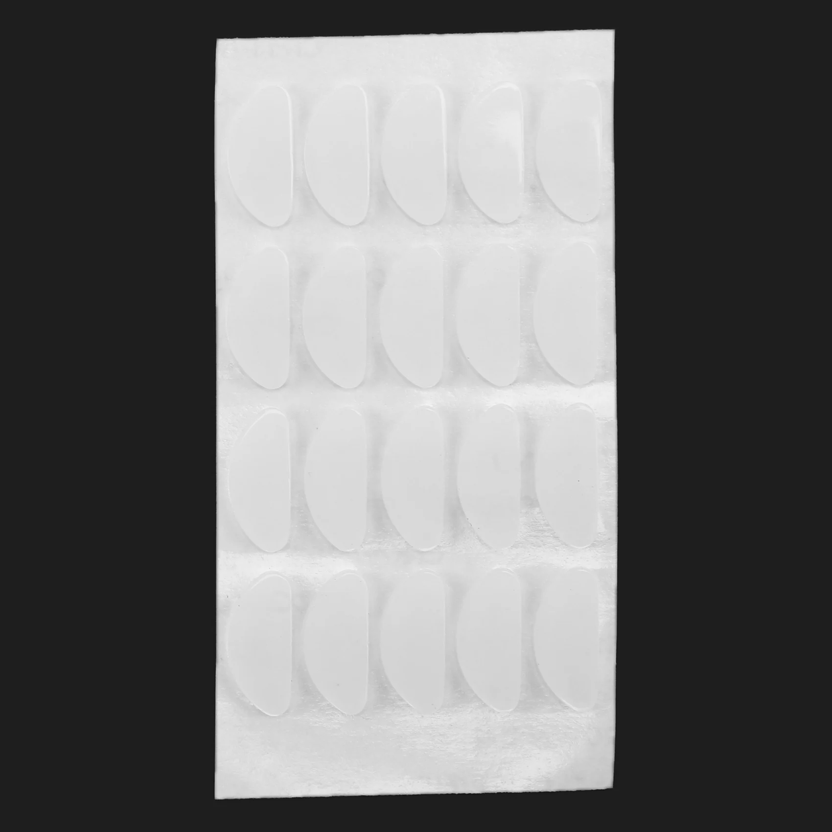 【SEE】36 Paar Brillen-Nasenpads, selbstklebende Silikon-Anti-Rutsch-Nasenpads für Brillen, Brillen (transparent, 1,5 mm)
