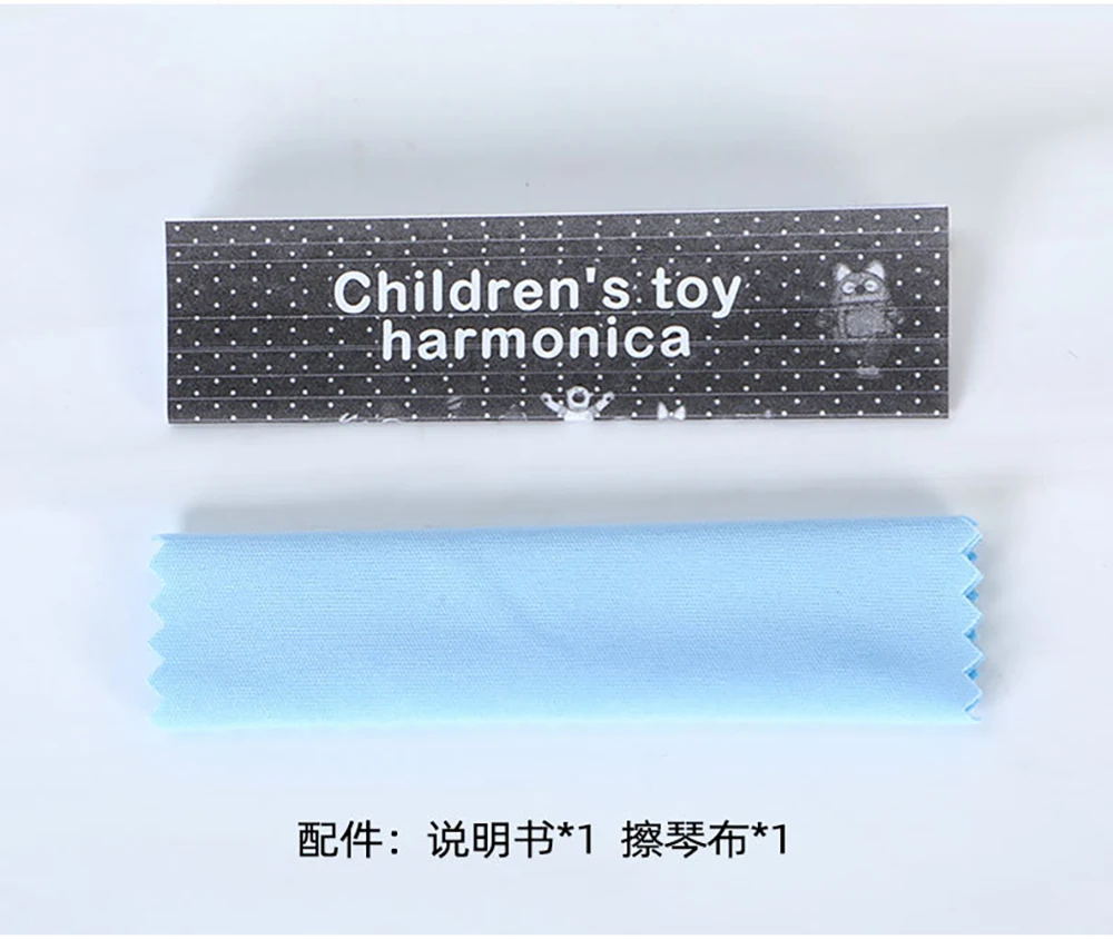 10-Loch C-Mundharmonika aus Phosphorbronze, Diatonische Anfängerharmonika mit Etui-Set für Kinder – Detail 6