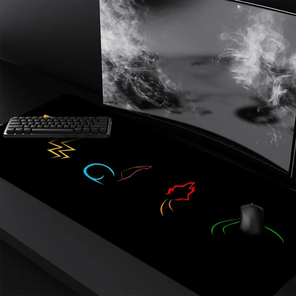 Mouse pad Art Design Multi-model XXL Game Player Rubber non-slip durable computer accessories Office home table mat carpet