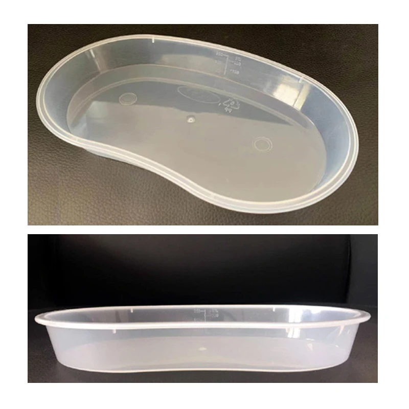 

3pcs Dental Medical Surgical Plastic Tray Tattoo tray Surgical Disinfection Bending Plate Eyebrow Tattoo Sterilization Tools