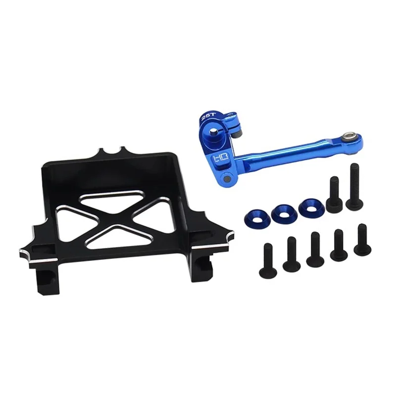 

HR Traxxas 1/10 Maxx aluminum servo fixed seat with 25T servo arm standard for 25T servo