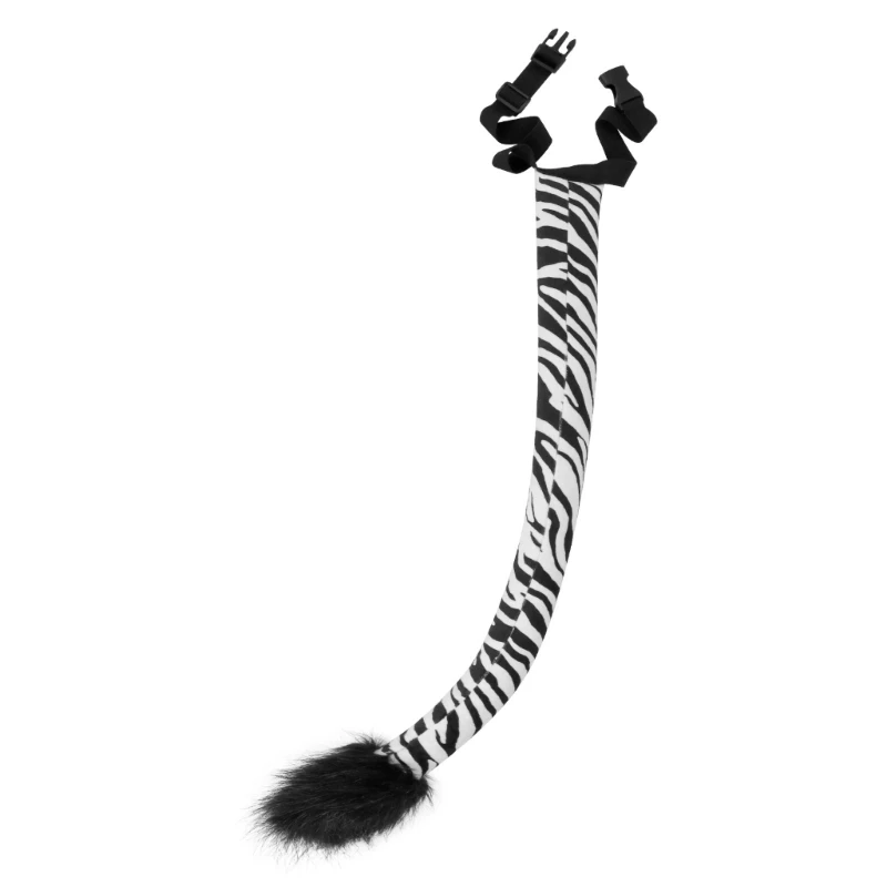  Animal Tail Lions/Zebras/Giraffe/Tigers Costumes Tail Cosplay Halloween Costume