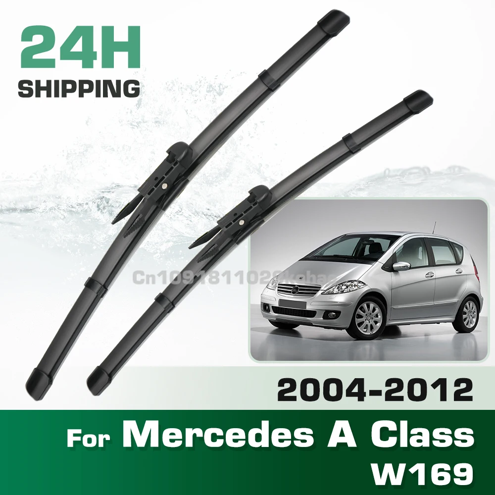 

Для Mercedes-Benz A Class W169 2004-2012 2005 2006 2007 левый и правый передний дворник щетка лобового стекла 26 "+ 23"