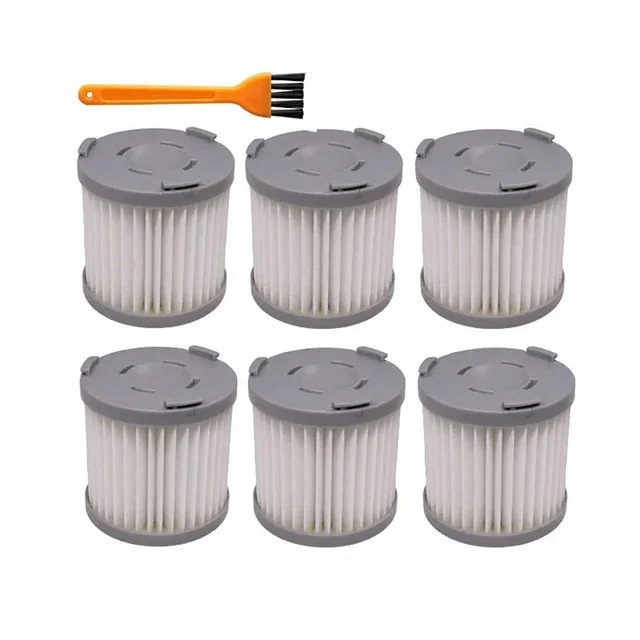 

6 Pcs HEPA Filter JIMMY JV51 JV53 JV71 JV83 Accessories Vacuum Cleaner Filters Replacement Consumables Spare Parts