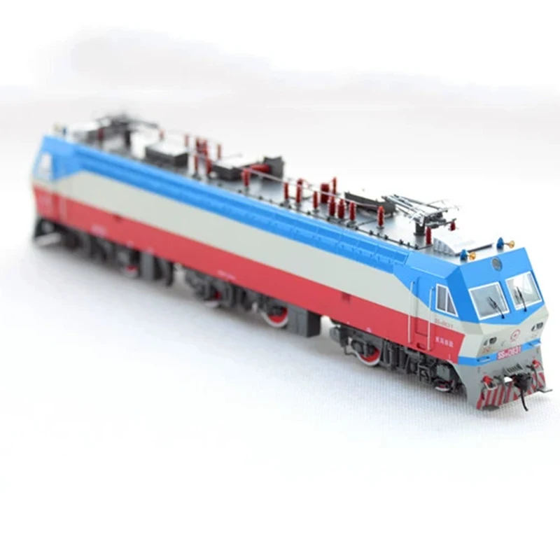 HO 1/87 Train Model Shaoshan 7D SS7D 0631 Electric Locomotive Model King Kong Rail Car Toy