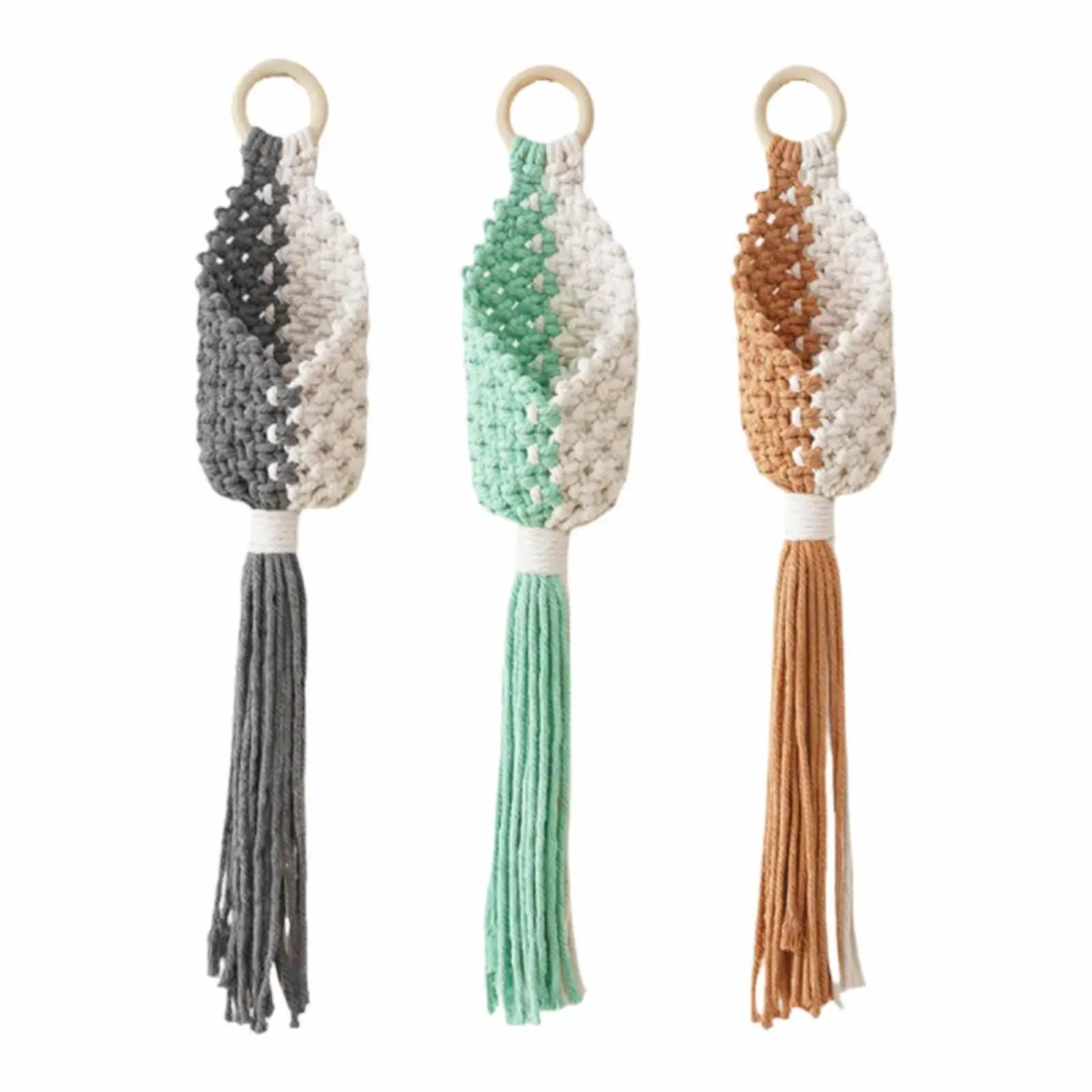 Hand-woven Hanging Basket Vertical Space Utilization Handicraft Aerial Pendant for Bathroom Toy Bedroom Storage Plant Vegetable