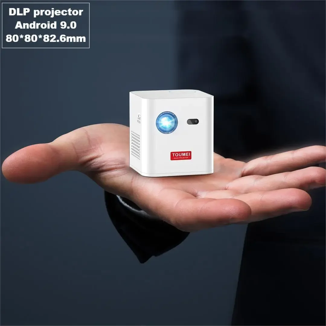 DLP Android mini projector 150 ANSI 854*480P built-in 7800mAh battery mobile portable projectors